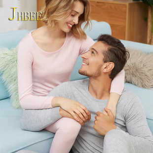 男士 2024年新款 薄款 情侣打底冬季 保暖内衣 休闲女秋衣秋裤 内衣套装