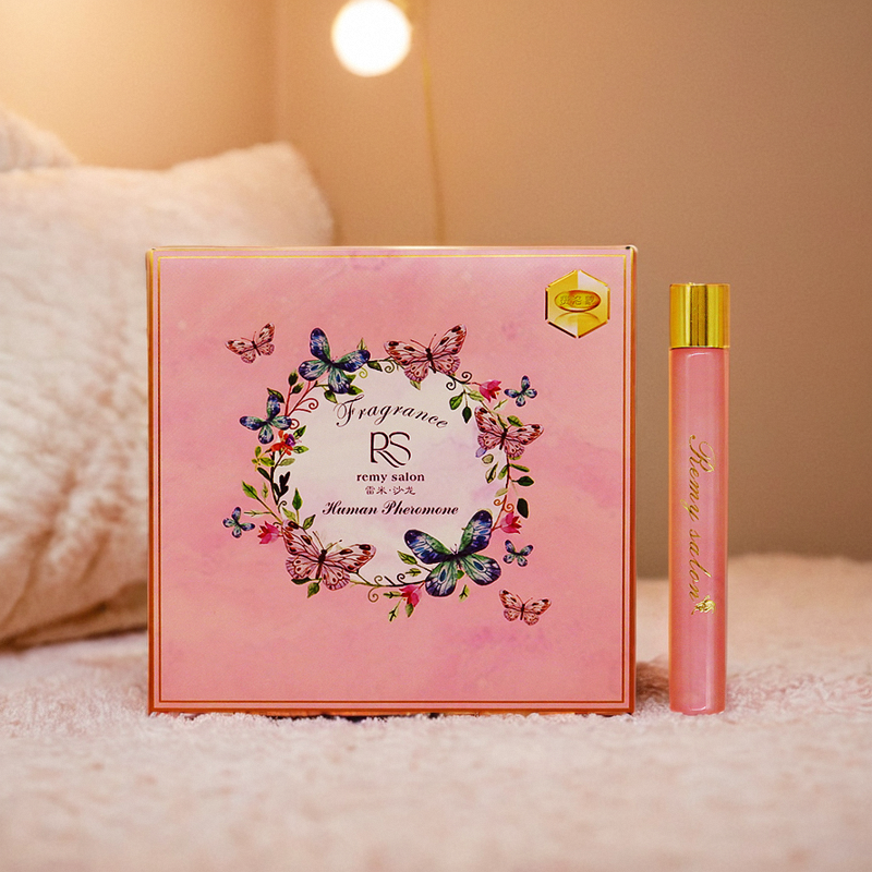 粉色RS雷米沙龙香体精油清新持久留香教师学生小众滚珠走珠香水