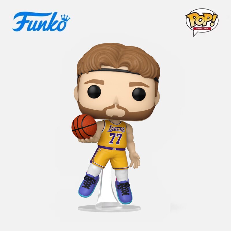 正版Funko篮球NBA湖人队卢卡东契奇球星周边手办摆件公仔礼物