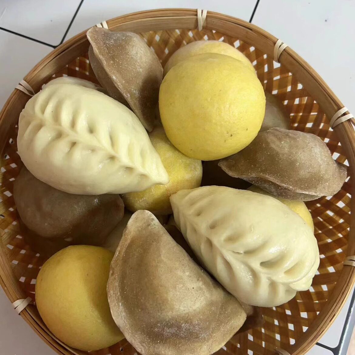 粗粮长岛海菜包*玉米面+地瓜面+发面+烫面包 杂粮早餐包海菜团子