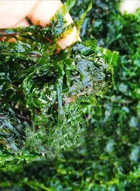 【渔家自晒】长岛野生·海青菜+海紫菜*2袋海菜干货 深海新鲜