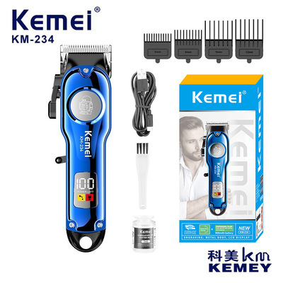 科美理发器电动剃头km-234油头电推剪大功率理发推子发郎