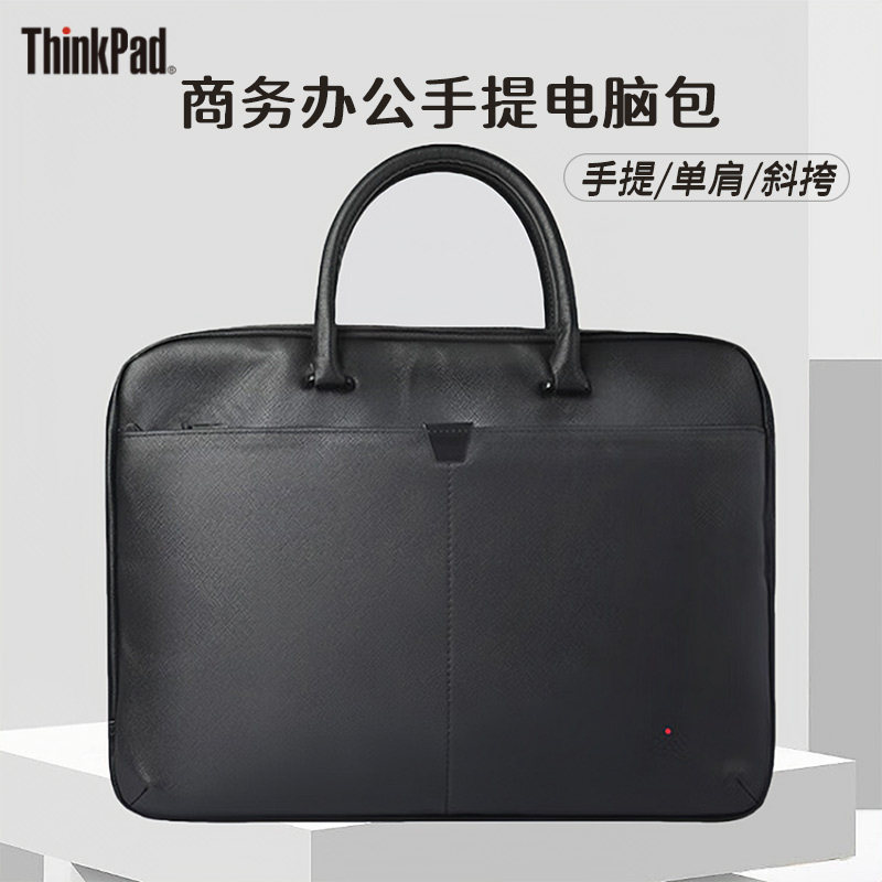 ThinkPad联想TP300商务笔记本电脑包16英寸15.6寸单肩包适用华为拯救者游戏本戴尔华硕手提包斜挎包内胆保护
