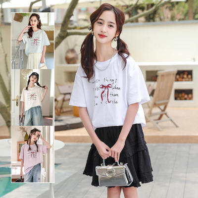 骄骄虎圆领韩版短袖体恤衫