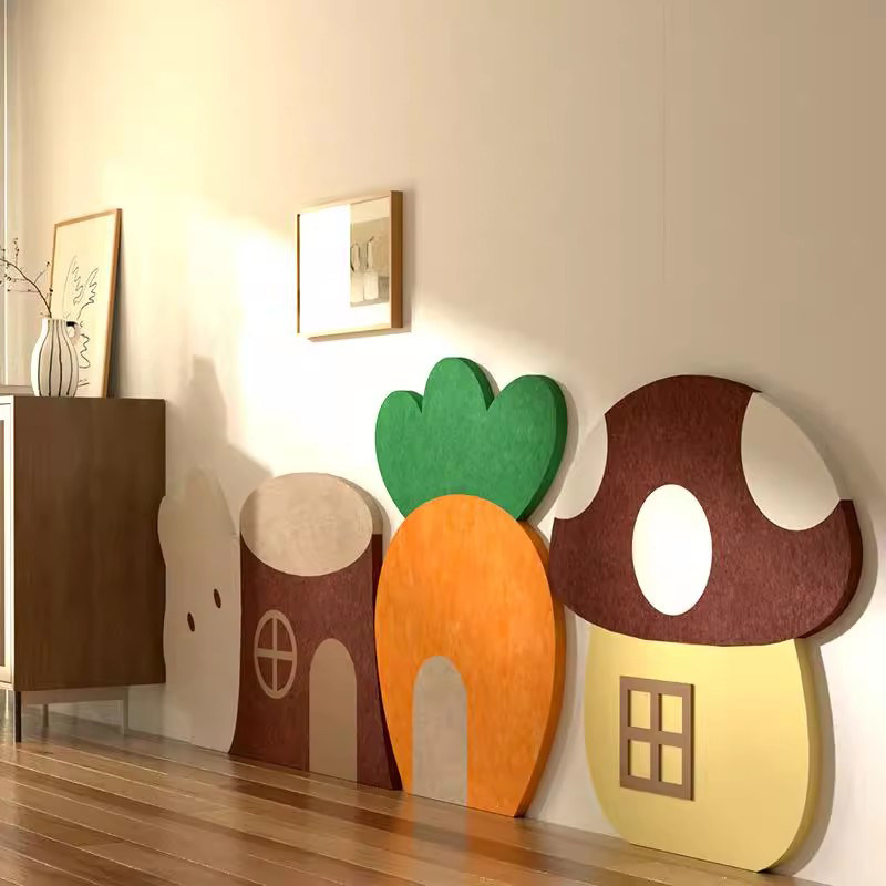 儿童房防撞墙贴护墙板幼儿园防撞墙围房间墙面遮丑装饰自粘毛毡板,家居饰品,软装墙贴,淘宝优惠券,粉丝福利购,淘宝优惠卷