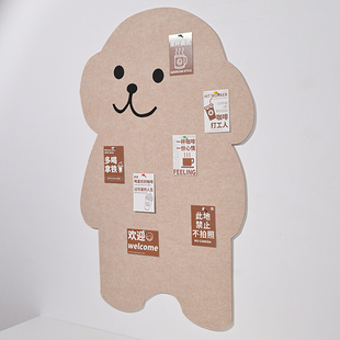 定制毛毡板软木板照片墙装饰创意展示墙幼儿园背景板高级感客厅墙