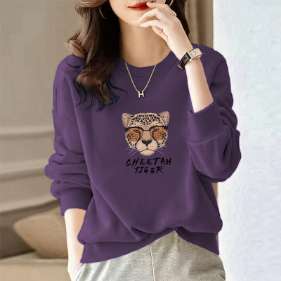 2025年新款中年卫衣女大码秋冬季宽松大码爆款高端减龄外套妈妈装