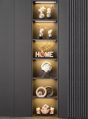 精选现代入户f玄关酒柜装饰品新中式摆件电视柜办公室前台摆设乔