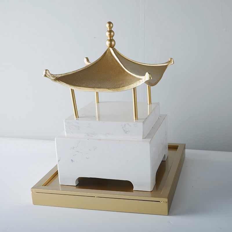 精选新中式禅意金属古建筑样板房展D柜电视柜玄关酒店售楼软装饰,家居饰品,户外/庭院摆件,淘宝优惠券,粉丝福利购,淘宝优惠卷