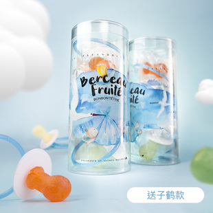 进口潘恩之舞水果味奶嘴型糖果送子鹤款伴手礼西番莲儿童节不哭糖