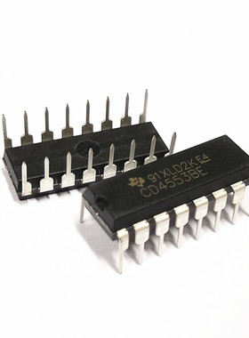 直插 MC14553BCP CD4553BD CD4553BE DIP-16 三位BCD计数器 全新