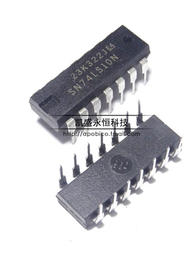 直插式 HD74LS10P SN74LS10N 74LS10 DIP-14 三输入3与非门 芯片