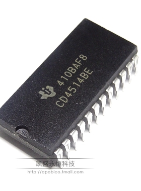 直插 CD4514 CD4514BE DIP-24 路解码器/逻辑芯片IC