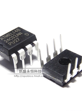 直插  AT24C32AN  AT24C32 24C32 AT24C32N DIP8 EEPROM存储 全新