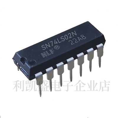 TI74LS02四路2输入正或非门芯片