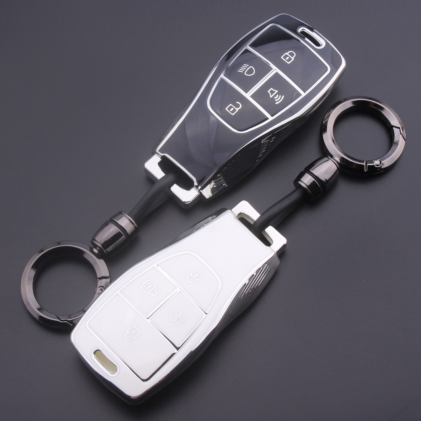 北京越野BJ40汽车钥匙包专用BJ40增程遥控套BJ60雷霆BJ80保护壳扣