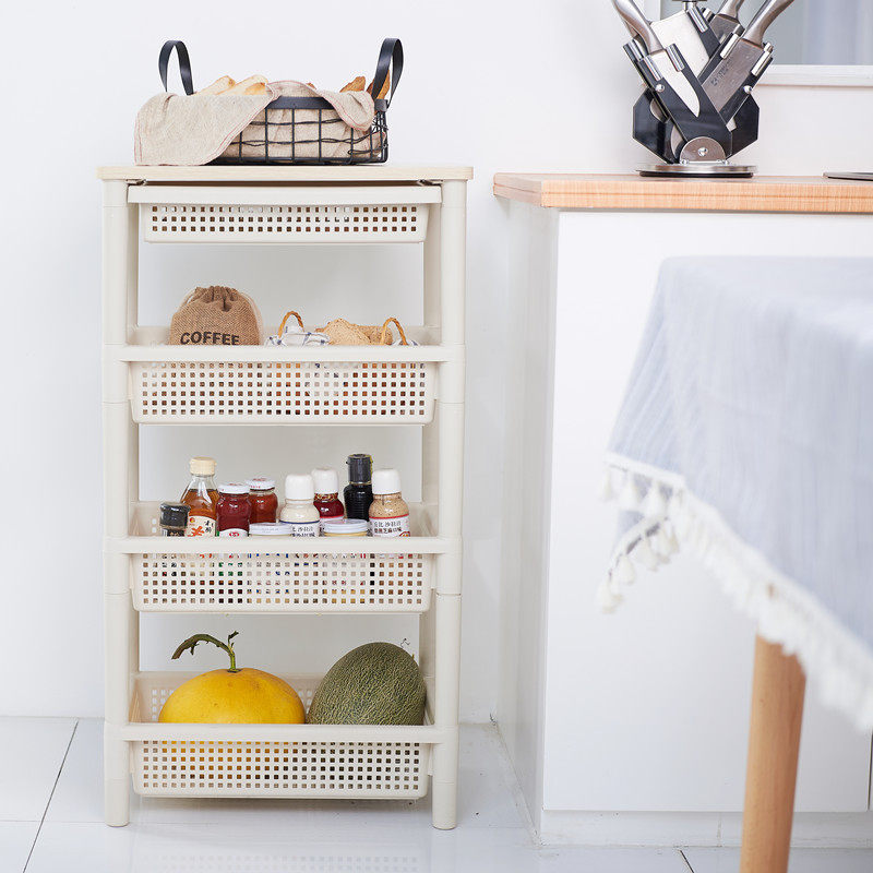 厂家现货 多层塑料置物架 创意厨房蔬菜水果收纳架,收纳整理,整理架/置物架/收纳架,淘宝优惠券,粉丝福利购,淘宝优惠卷