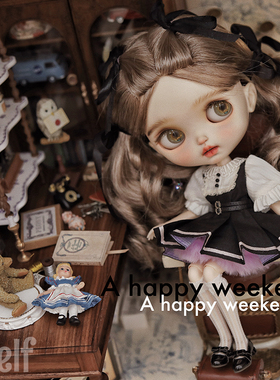 Anelf现货blythe小布娃娃鞋子ob22 ob24 azone高跟玛丽珍小芙蝶