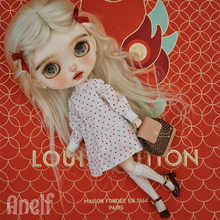 Anelf现货blythe小布娃娃鞋子ob22 ob24 azone高跟玛丽珍爱丽丝