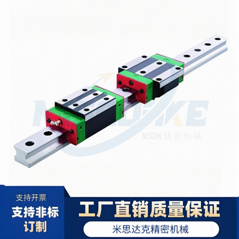 替代怡和达 米标 上银型号直线导轨IBJ23-H24-L100~1480 双滑块型