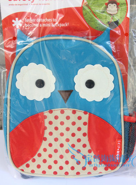 美国购回 SkipHop 动物园卡通儿童幼儿园书包背包 防走失包 双肩