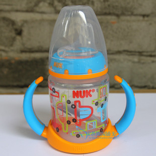 清仓 美国Nuk学饮杯鸭嘴杯婴儿儿童训练水杯喝水喝奶两用防漏6月+