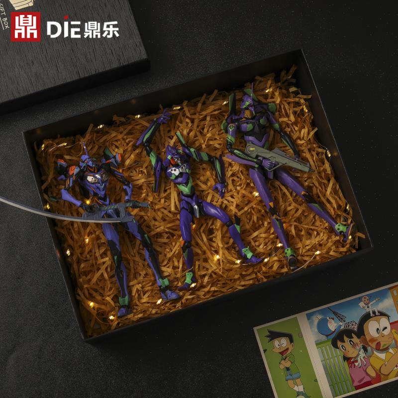 /新世纪福音战士手办吃鸡紫螳螂机甲玩具可动玩偶模型摆件儿童礼-封面