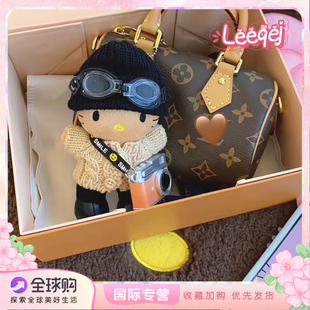 日本LEEQEJ摄影师探险包包挂件凯蒂猫KT猫相机可爱送女生公仔礼物