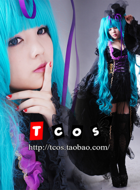 TCOS VOCALOID 初音cos服 miku龙啼cosplay服装动漫cos连衣裙