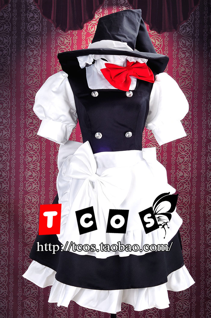 绯想天雾雨魔理沙cosplay连衣裙
