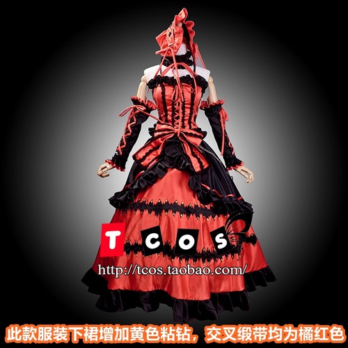 约会大作战cos服时崎狂三精灵装