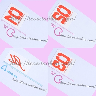 TCOS V家 Vocaloid 初音miku 镜音双子 巡音RUKA 纹身贴纸 现货