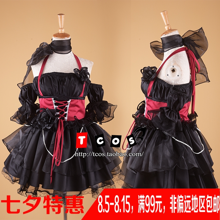 ÌðÃÀÂåÀöËþÁ¬ÒÂȹ ¶¯ÂþSDºÚºìÅ·¸ùÉ´LOLITAÑó×°cosplay·þ×°Å®×°