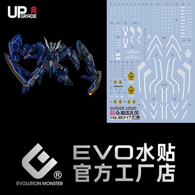 EVOHGIBO-47扎冈荧光水贴