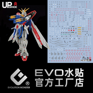 EVO RG37 神高达 风云再起 武斗传GodGundam多蒙卡修荧光高达水贴