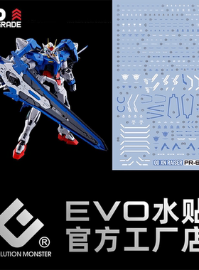 现货 EVO P-RG68 00RXN 00R RAISER 00XNR 00XN 高达荧光水贴