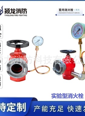 颖龙厂家直销SNW65-I-Y试验型消火栓 SN65-Y卷盘栓屋顶实验消防栓