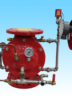 兴龙隔膜式雨淋阀ZSFM100-200消防喷水灭火设备厂家直销证书齐全