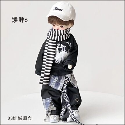 bjd6分小六娃衣bjd矮胖六娃衣azone混合天使ob24娃衣特六8分娃衣