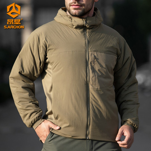 新款轻量化保暖棉服男款冬季加绒