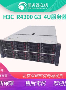 H3C/新华三 R4300 G3 3.5寸36盘 4U服务器 AI数据库视频存储nas