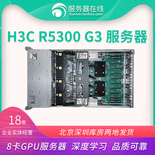 H3C R5300G3  华三8卡GPU服务器 人工智能 计算GPT 深度学习4029