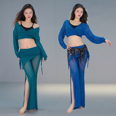 2025新款肚皮舞套装秋冬新款
