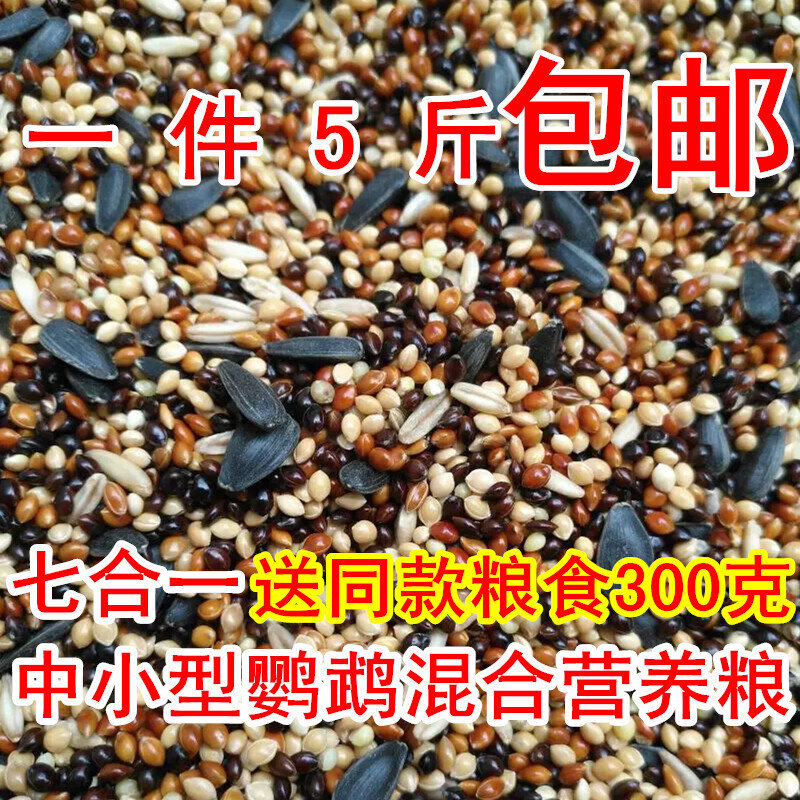 虎皮牡丹玄凤中小型鹦鹉鸟食饲料鸟食