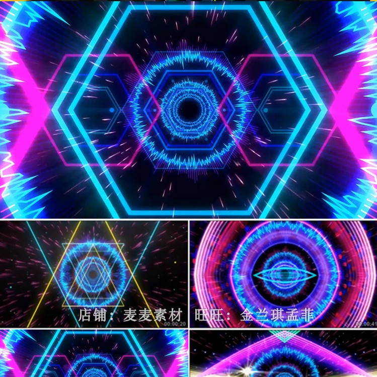 韩国舞曲 Devil 动感舞台背景视频 酷炫舞蹈背景 led动态视频素材