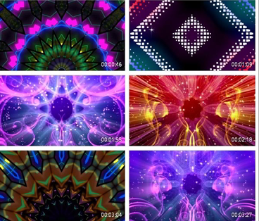 歌曲踏浪舞蹈演出背景 led视频素材 粒子光效  唯美舞台背景 踏浪