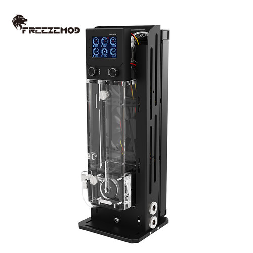 FREEZEMOD水冷模组SLMZ-LS-360C个人静音版分区手自一体自动调速