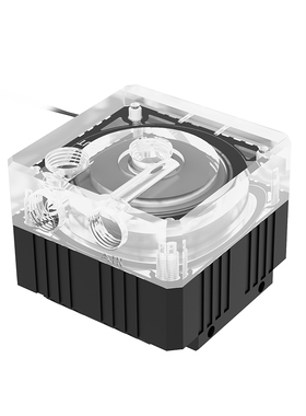 FREEZEMOD电脑水冷水泵PU-SZM4薄泵四孔PWM控速扬程3.5米流量550L