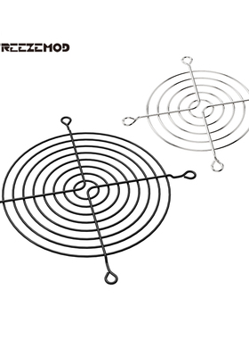 机箱黑色风扇罩金属网PJ-FSZ防护网8CM/12CM