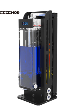 FREEZEMOD工业内置水冷模组SLMZ-LS-360S水泵水箱一体12-24V报警